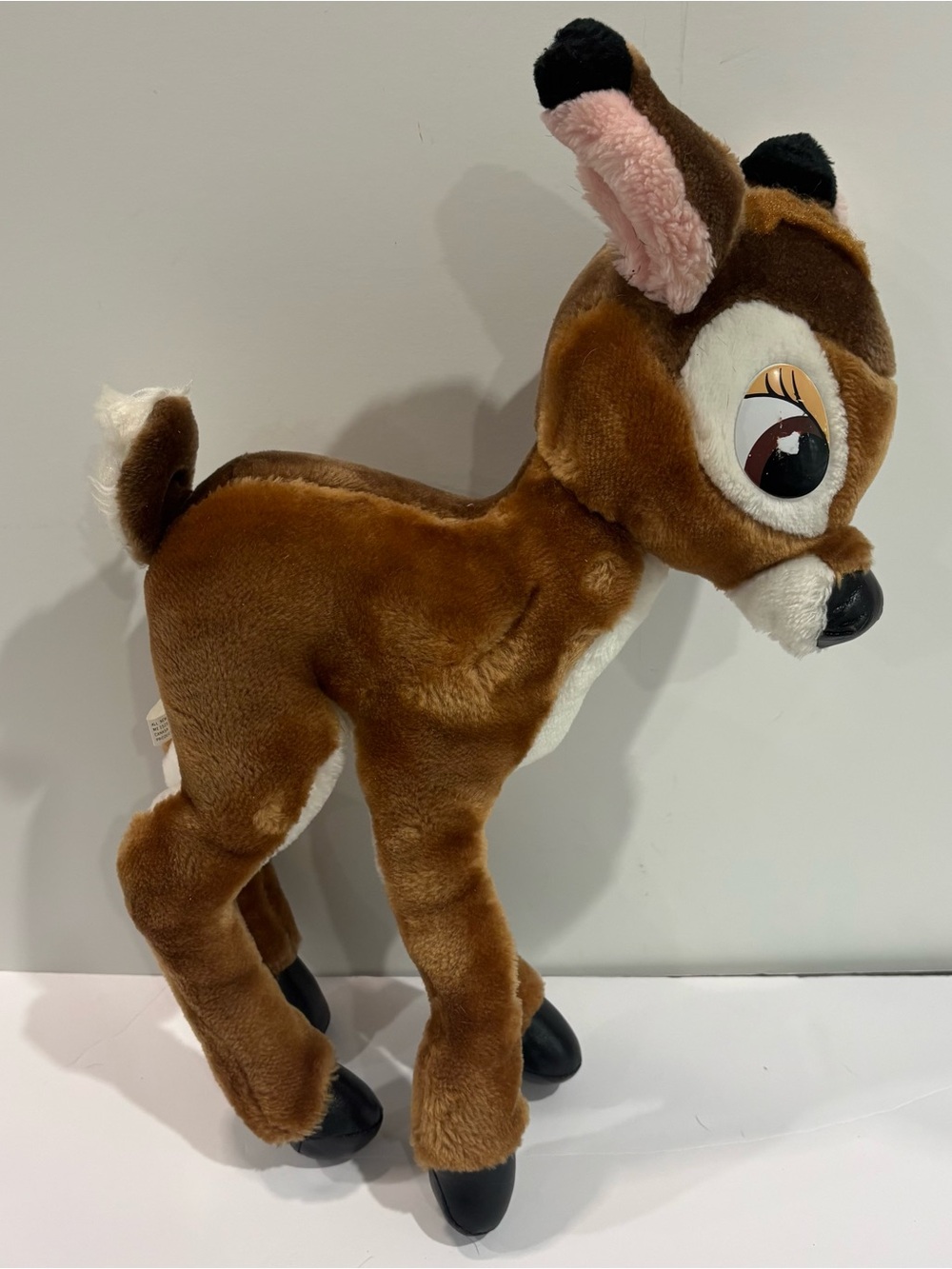 Vitg Disneyland Walt DISNEY World Posable Bambi Plush 18” Tall 70s 80s